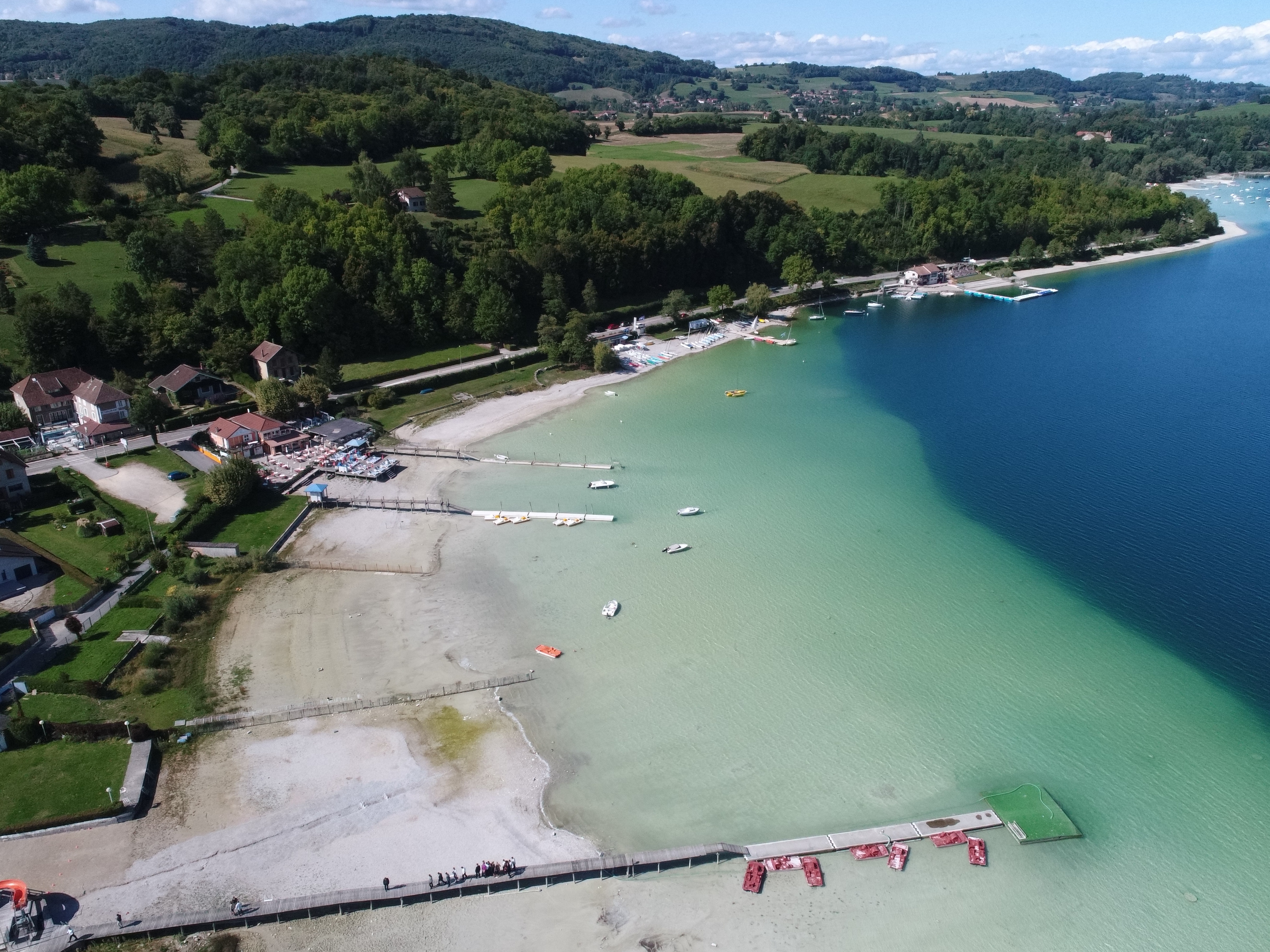 Journée détente au lac de Paladru (Isère)