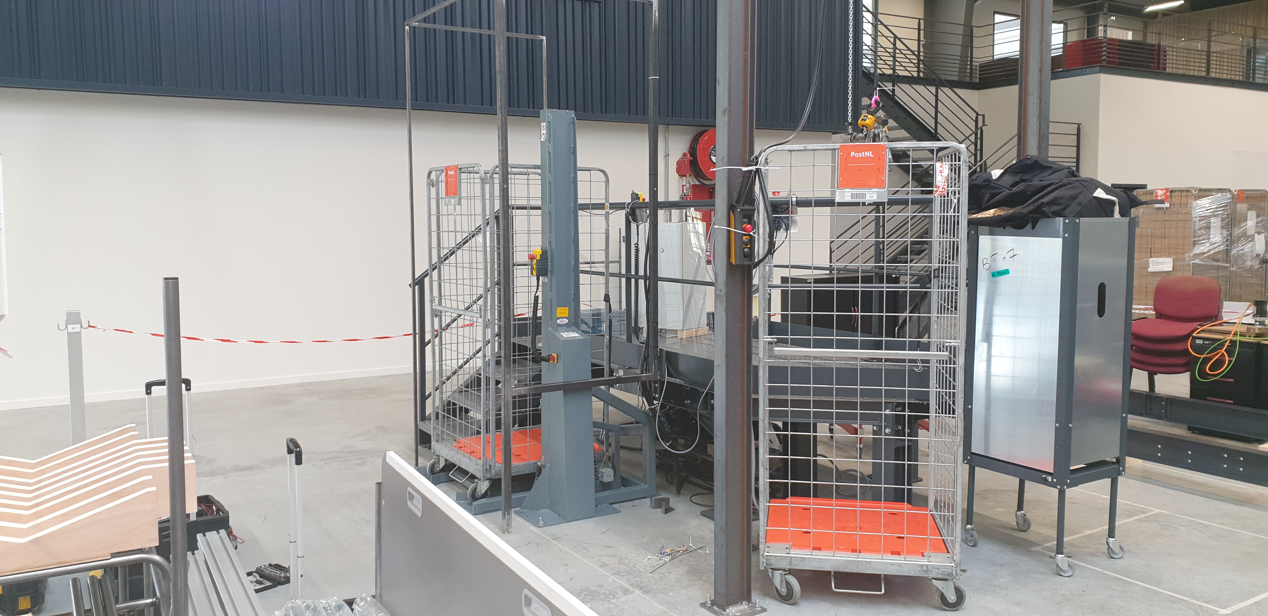 Des gerbeurs pour La Poste en Hollande
