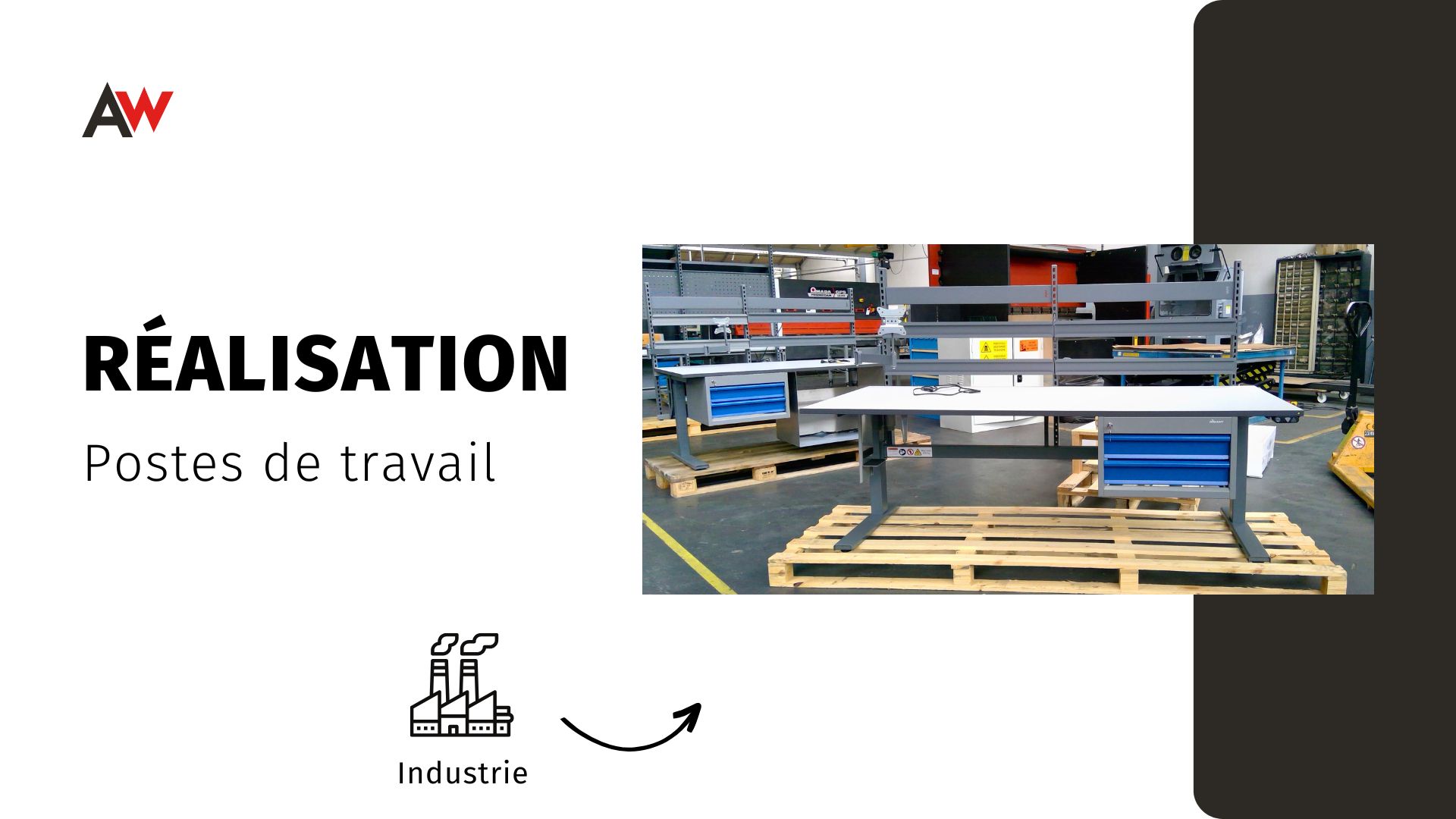 Poste de travail : Une solution ergonomique pour optimiser les conditions de travail