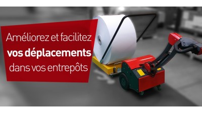 Facilitez les déplacements dans vos ateliers et entrepôts