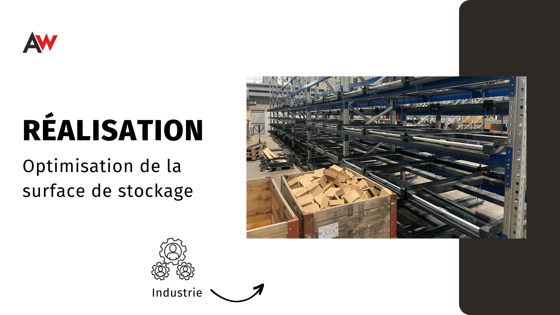 Optimisation de la surface de stockage d'un grossiste en matériel de chauffage