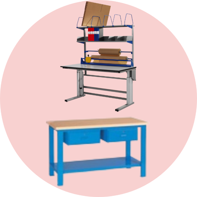 poste de travail établi poste de travail établi