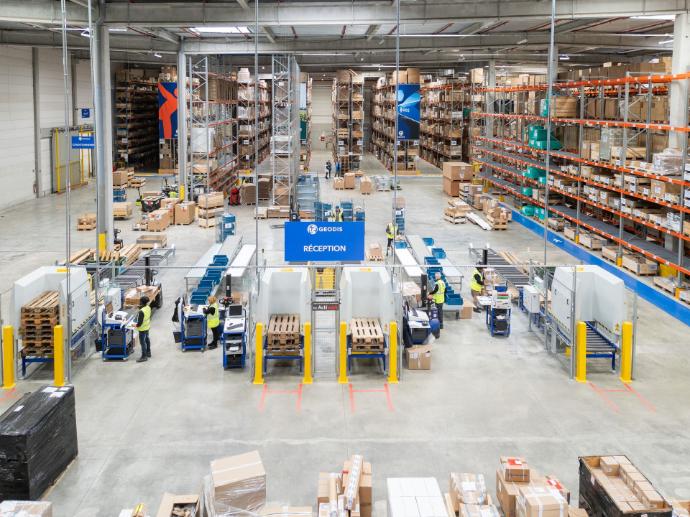 aménagement atelier logistique
