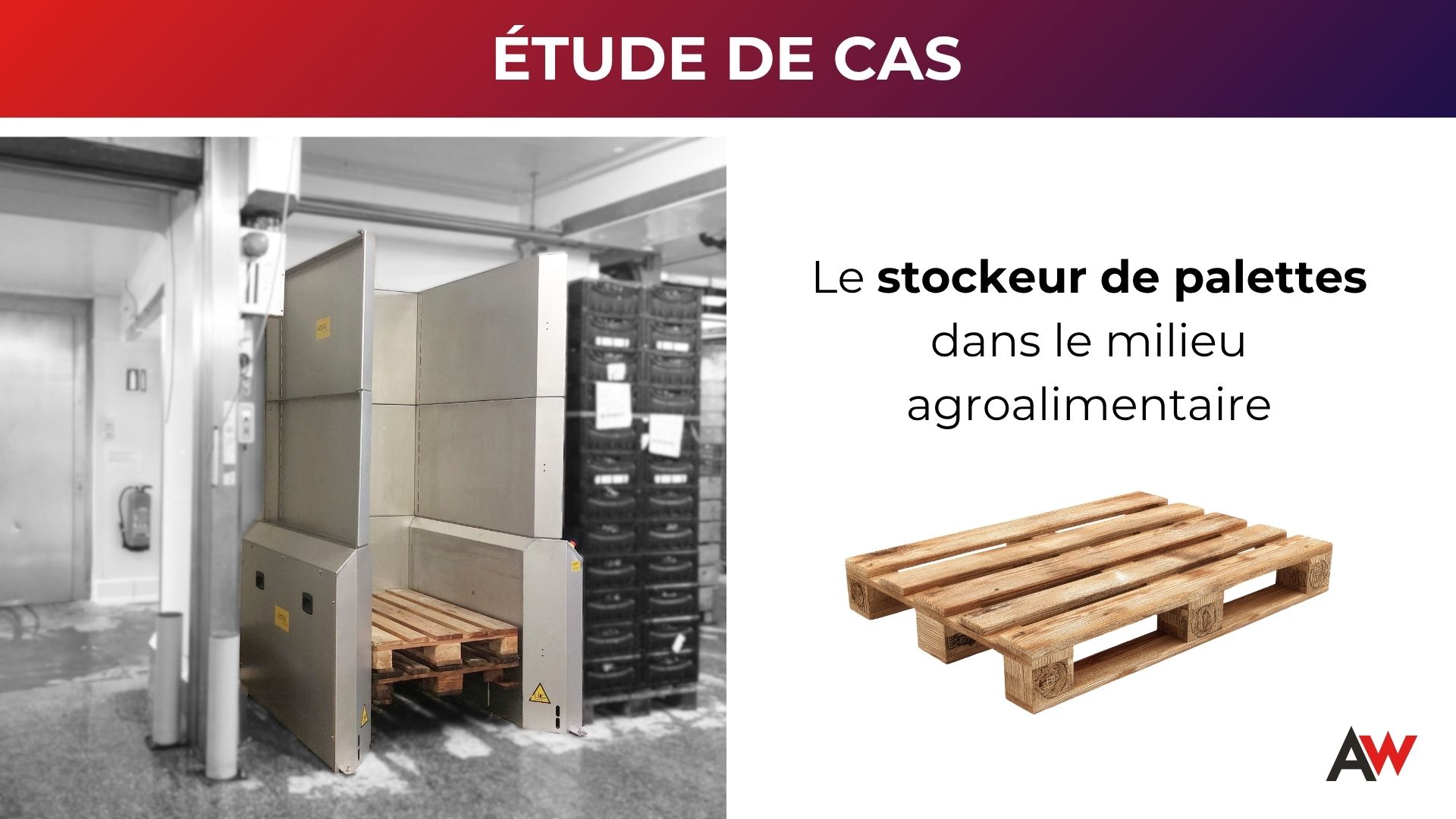 Stockeur de palettes dans l'agroalimentaire : comment fluidifier la gestion des palettes en zone de production
