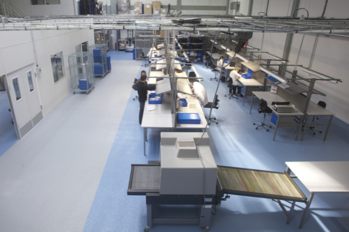 Aménagement de ligne de production
