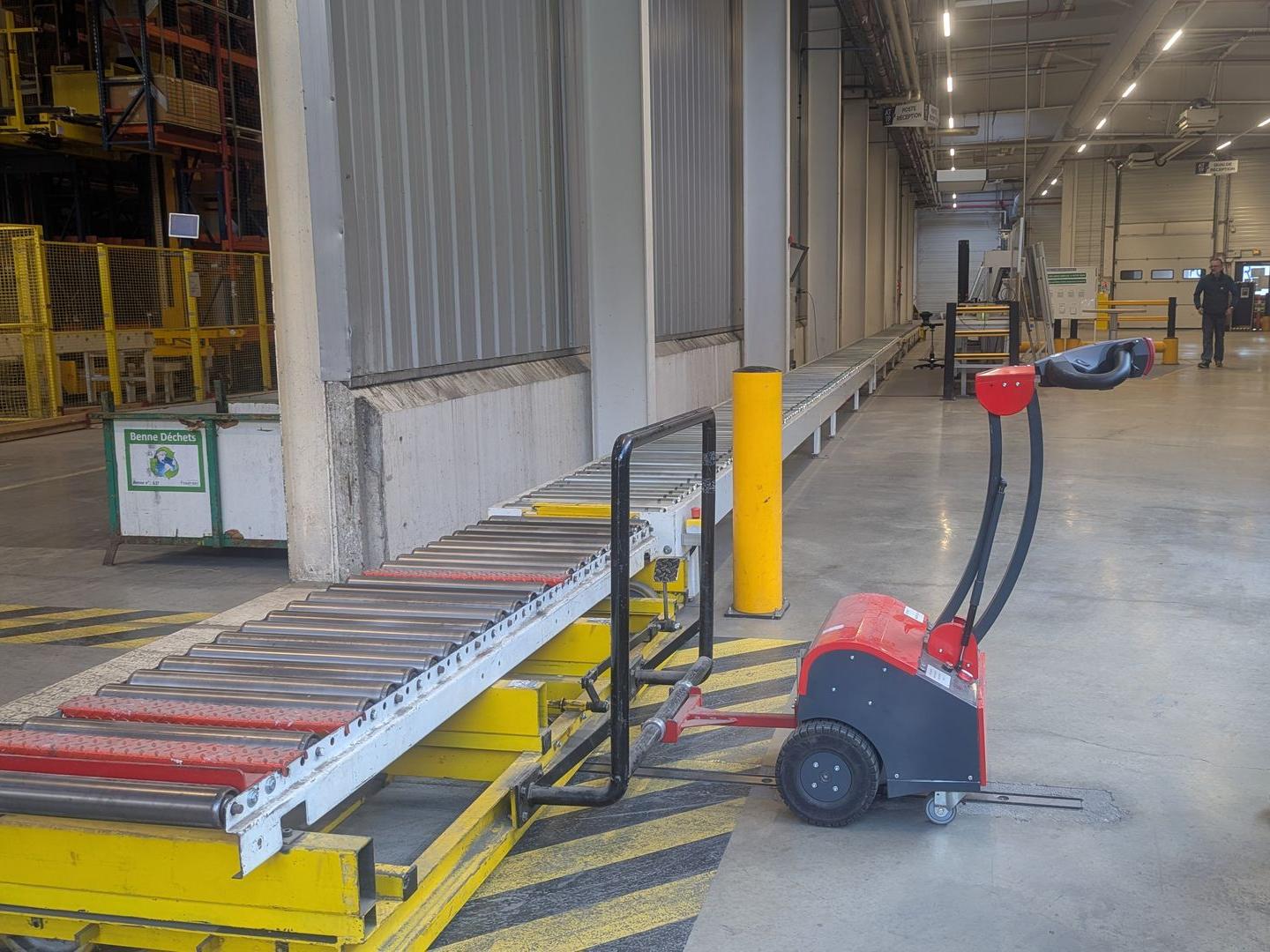 manutention en fin de ligne de production