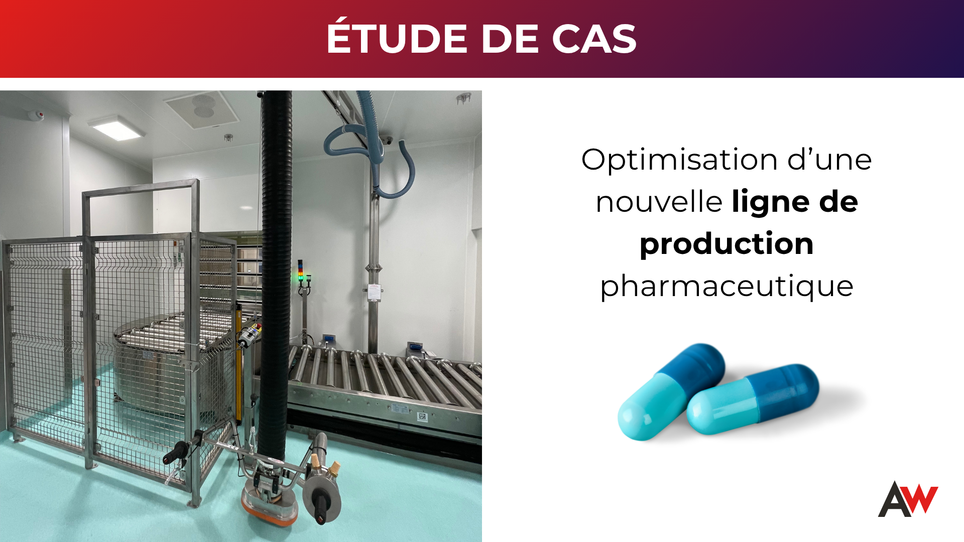 Aménagement d’une nouvelle ligne de production chez un acteur pharmaceutique incontournable