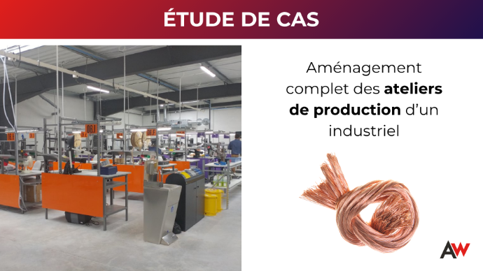 aménagement d'atelier de production