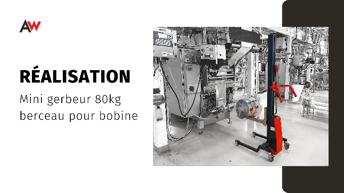 Mini gerbeur pour bobine