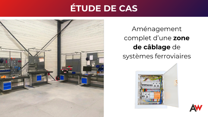 Installation postes de travail industriels