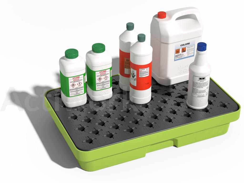 RETENTION PLASTIQUE POUR LABORATOIRE - 20 L