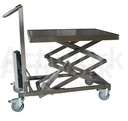 Table élévatrice mobile inox levée électrique