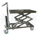Table élévatrice mobile inox levée électrique