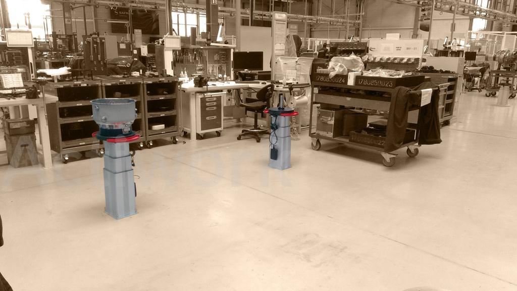 COLONNES TELESCOPIQUES LP VIS SANS FIN