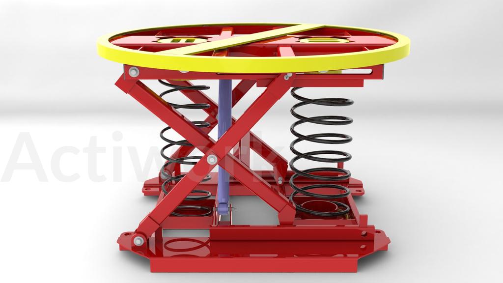 TABLE ELEVATRICE ACTILEVEL PAL - SUSPENSION PNEUMATIQUE