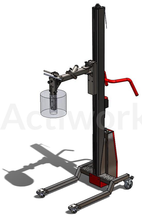 Préhenseur retourneur de bobine pour Actiflex 80 kg
