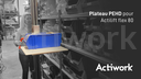 PLATEAU MINI GERBEUR ACTILIFT FLEX 80 KG