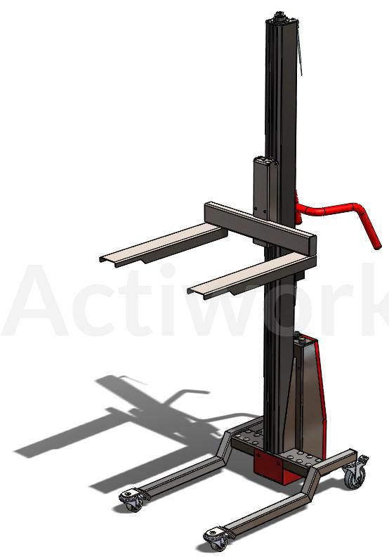 Fourches pour palettes pour Actiflex 80 kg