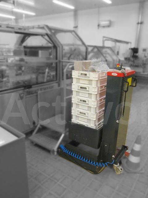 EMPILEUR DE BACS ELECTRIQUE ACIER LIFT'N'ROLL