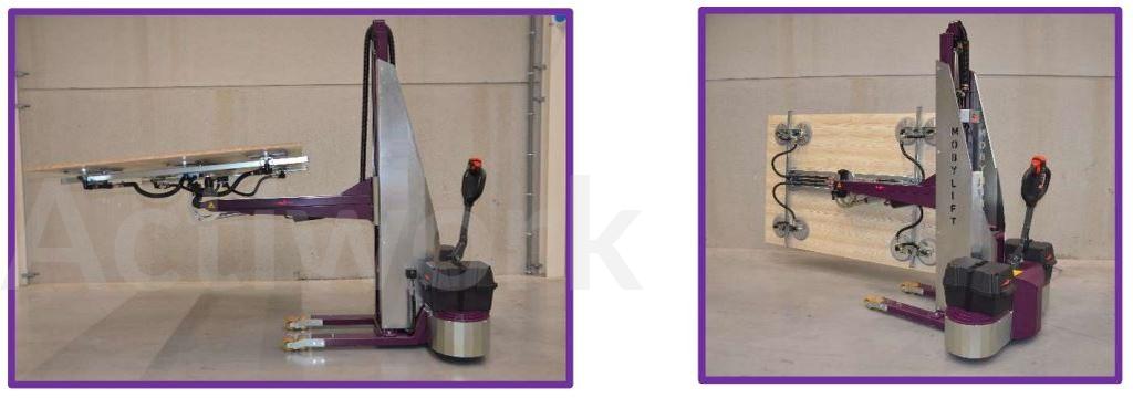 MANIPULATEUR MOBILE 200 KG ELECTRIQUE AVEC DEPLACEMENT MOTORISE ET RETOURNEMENT 180 °