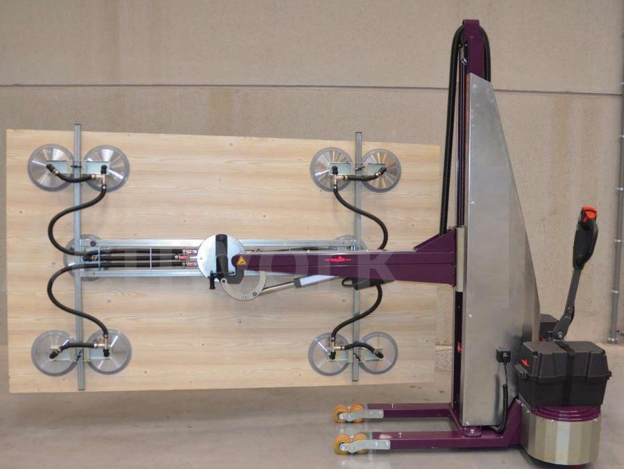MANIPULATEUR MOBILE 200 KG ELECTRIQUE AVEC DEPLACEMENT MOTORISE ET RETOURNEMENT 180 °