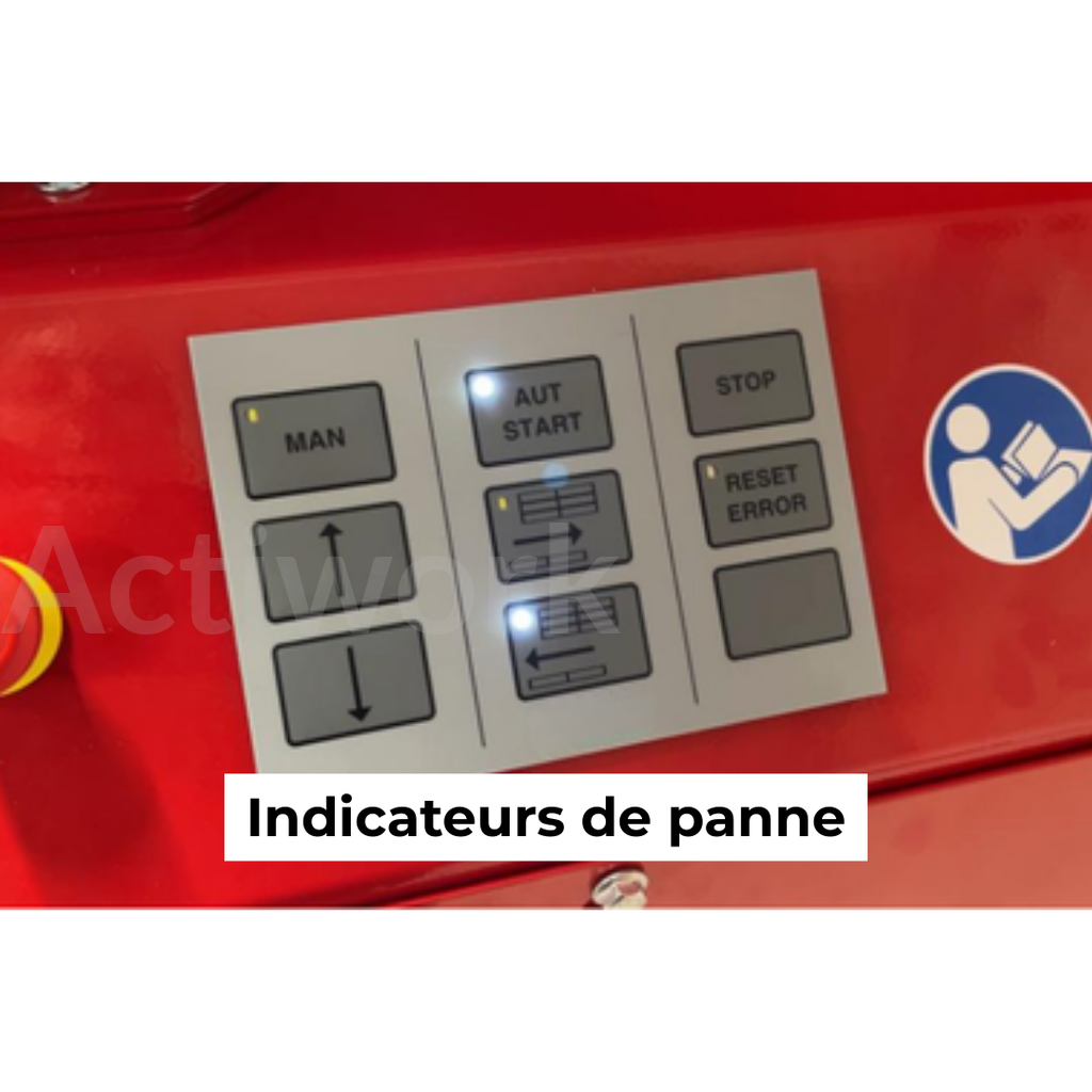 🚚STOCKEUR ACTIPAL AUTOMATIQUE ELECTRIQUE- 25 PALETTES 1200 X 1000 MM