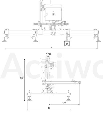 MANIPULATEUR AUTONOME AERO 90  - 125 KG - 4 VENTOUSES