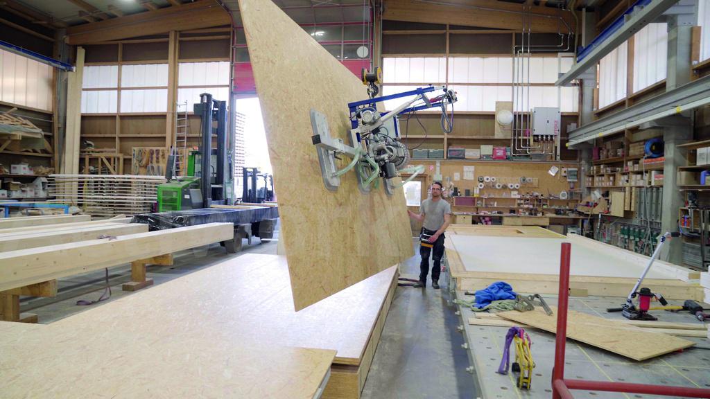 MANIPULATEUR AUTONOME POUR PRODUIT POREUX AERO PORO  - 300 KG - 1 VENTOUSE