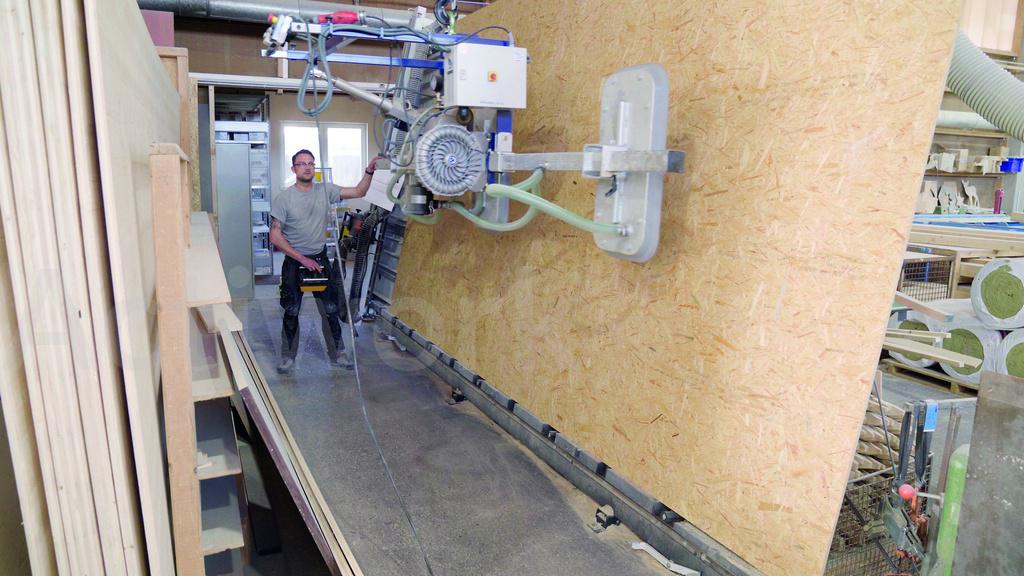 MANIPULATEUR AUTONOME POUR PRODUIT POREUX AERO PORO  - 300 KG - 1 VENTOUSE