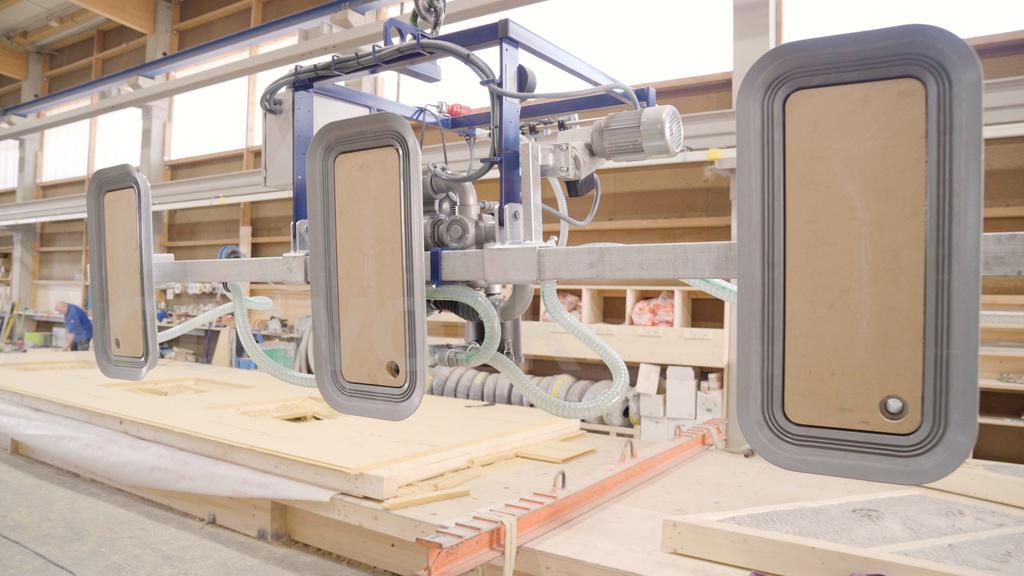 MANIPULATEUR AUTONOME POUR PRODUIT POREUX AERO PORO  - 300 KG - 1 VENTOUSE