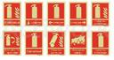 BALISAGE PHOTOLUMINESCENT GAMME INCENDIE