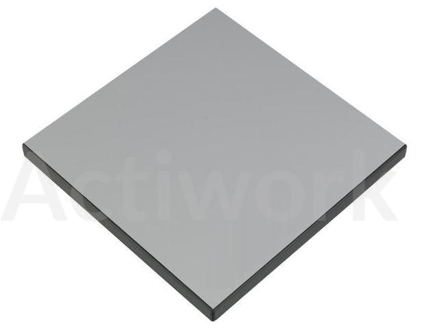 📢DESTOCKAGE - PLATEAU MELAMINE 1200 X 800 - GRIS - CHAMP GRIS ANTHRACITE  R%-40 déduite