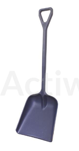 PELLE A LONG MANCHE MONOBLOC EN PLASTIQUE DETECTABLE TAILLE STANDARD ROUGE