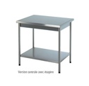 Tables en Inox