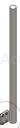 [CR34C004_300_000] OPTION TPL : Kit poignée - H. 750 mm