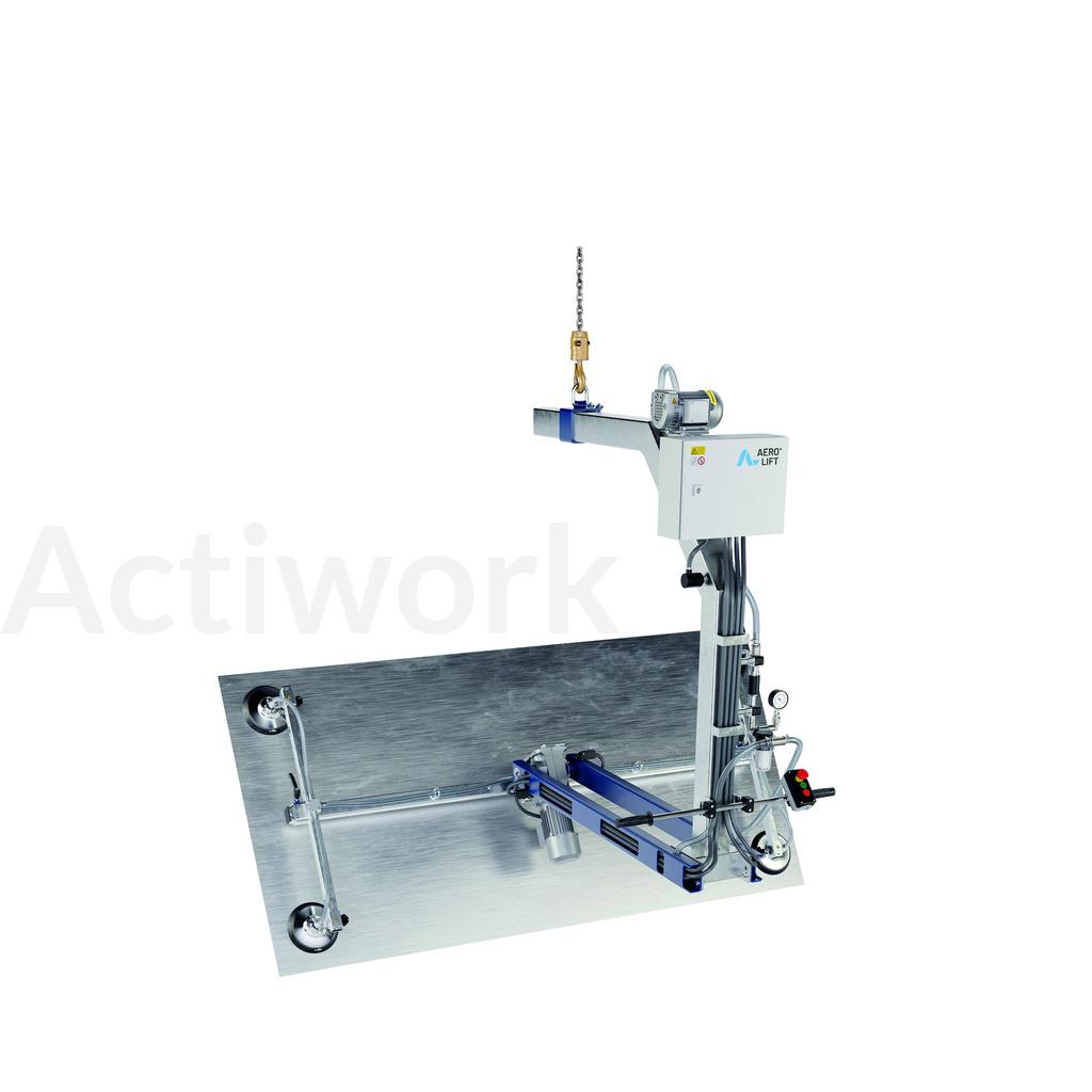 Manipulateur autonome 180° - 250 kg - 8 ventouses