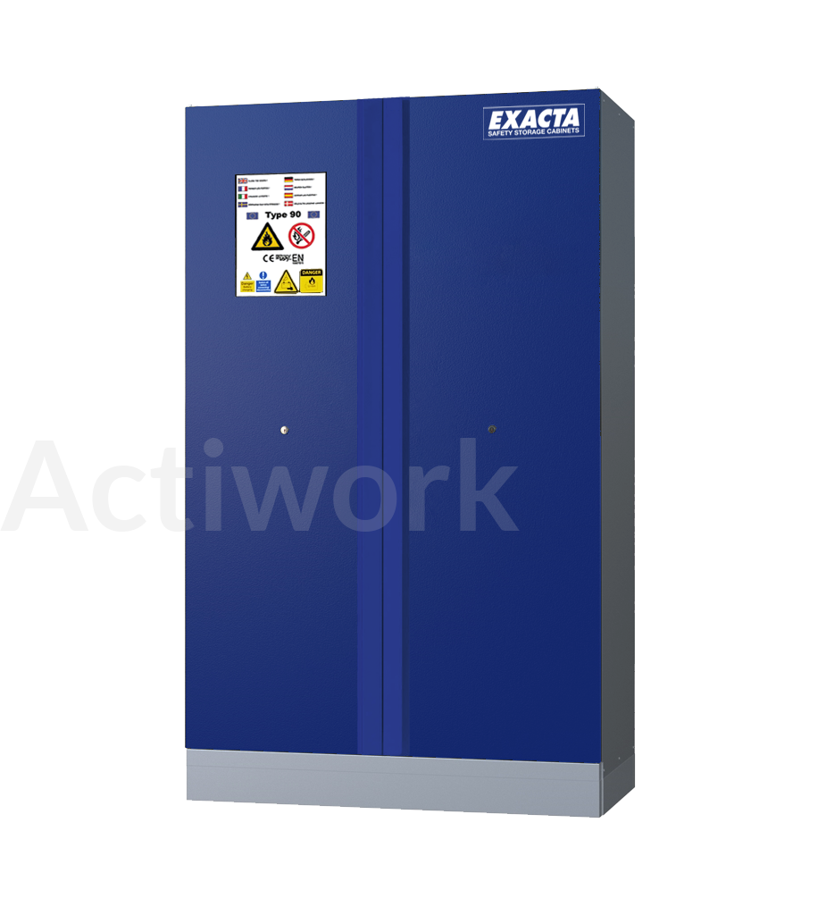 Armoire coupe feu 90 minutes haute 2 portes - L1200 X H2050 mm