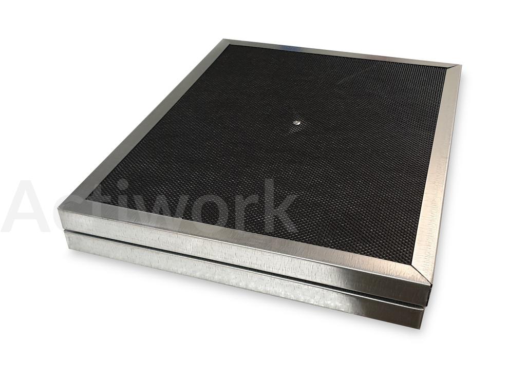 Filtre à charbon actif pour acides et solvants