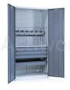 [CM04D003-B] Armoire d'atelier 500kg - 1020 x 540 x H2000 mm