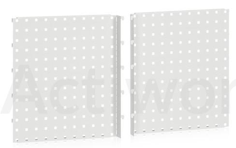 Panneau porte-outils perforé 410 x 480 mm pour armoire d'atelier