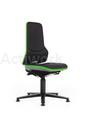 [CC20Q003-A5] SIEGE SMART 1 TISSU DUOTEC NOIR AVEC PATINS SYSTEME SYNCHRONE - FLEXBAND VERT