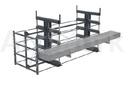 [BR39B002-A] CANTILEVER DOUBLE FACES ACTISTOR®  - 4 NIVEAUX - PF UTILE 520 MM - A TIROIRS MANUELS POUR STOCKAGE CHARGES LONGUES