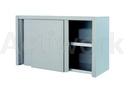 [CR37B002-AR] ARMOIRE INOX MURALE PORTES COULISSANTES : 1400 X 380 X 720 MM