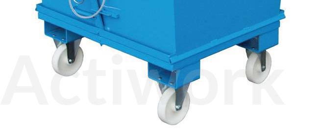 KIT DE ROUES POUR BENNE A FOND OUVRANT TYPE BKB 1000 KG