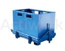 [CE80C002-C] BENNE A FOND OUVRANT EMPILABLE TYPE BTC CAPACITE 1800 LITRES