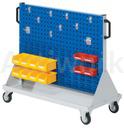 [CM07C005-B] CHARIOT SYSTEME COMBINE 2 PANNEAUX PERFORES + 2 CRANTES H890