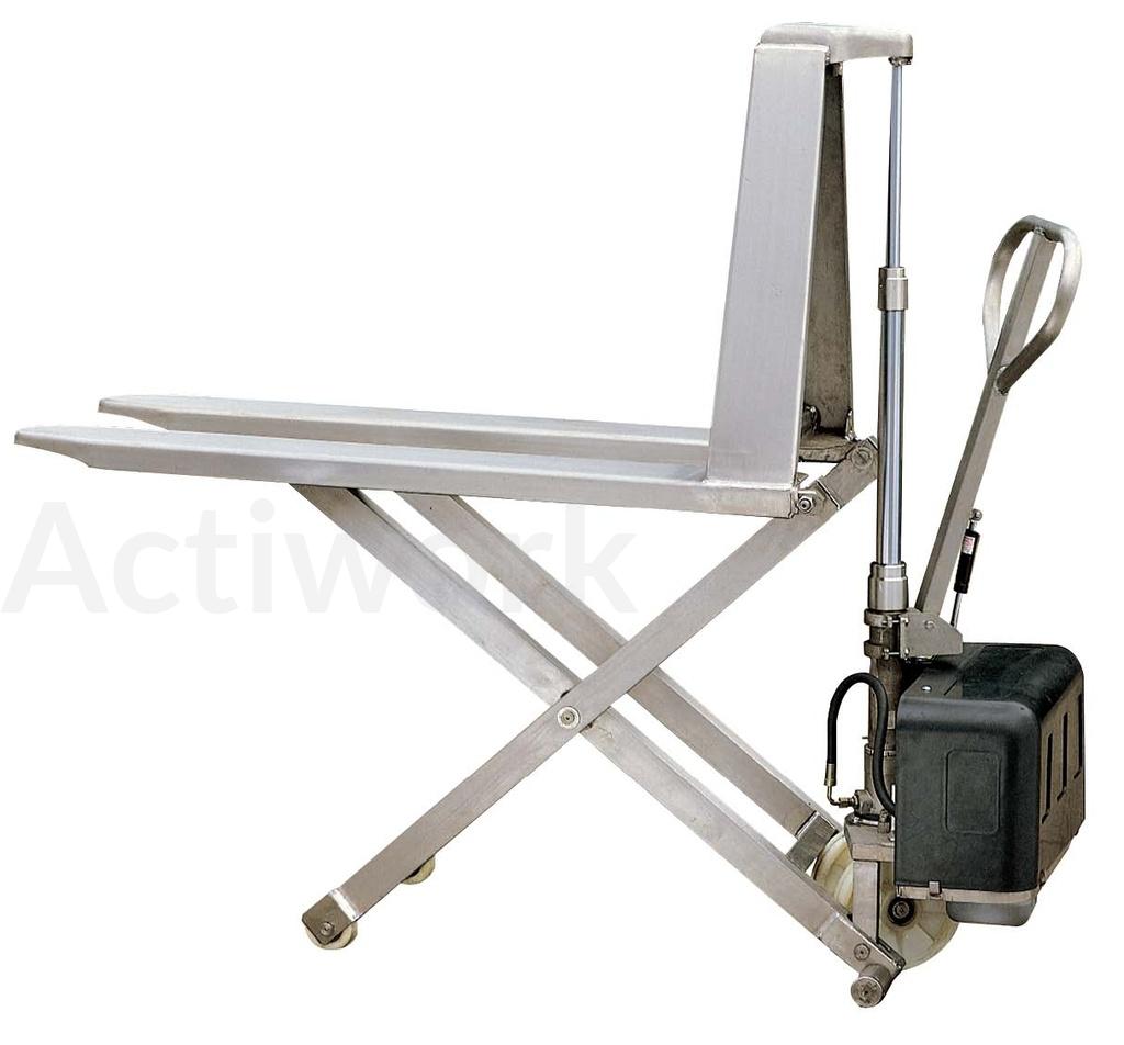 📢DESTOCKAGE - TRANSPALETTE HAUTE LEVEE INOX  ELECTRIQUE