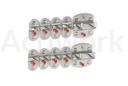 [CM07A011-ZA] KIT 10 PIECES POUR PANNEAUX PERFORES