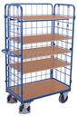 [CL51A007-KA] 🚚CHARIOT A PLATEAUX CHARGE 500 KG 1000X700X1800 MM