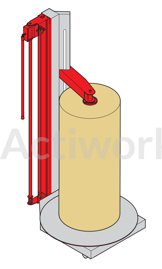 DEROULEUR COUPEUR VERTICAL